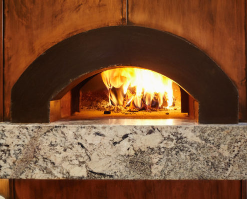 A Wood-Fired Pizza Oven