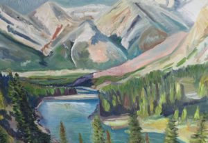 A Wyoming Landscape by Artist Carlyn Hunter